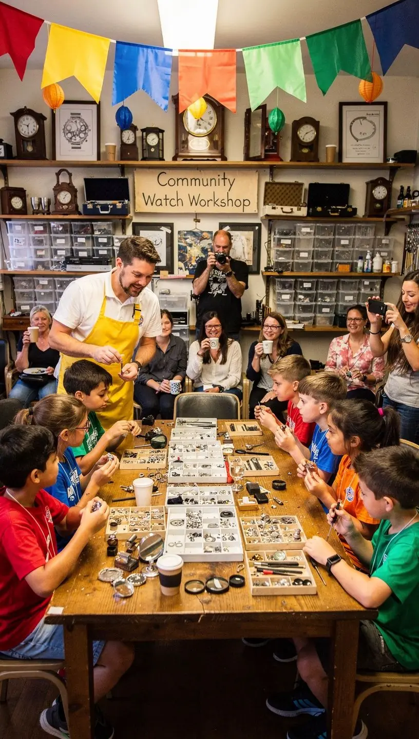 Original watch parts for precision repairs and restoration